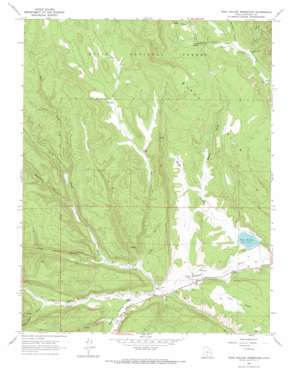 Wide Hollow Reservoir USGS topographic map 37111g6