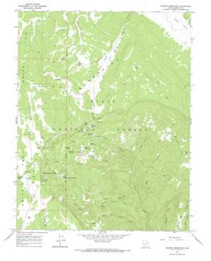Barker Reservoir USGS topographic map 37111h7