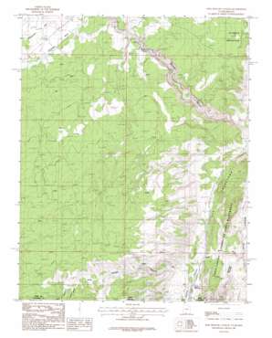 Pine Hollow Canyon USGS topographic map 37112a1