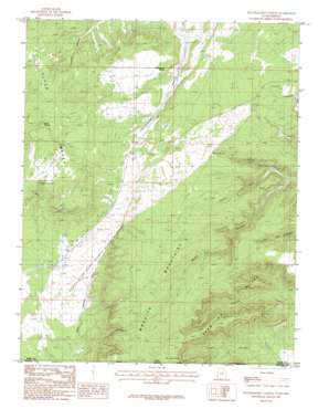 Yellowjacket Canyon USGS topographic map 37112a6