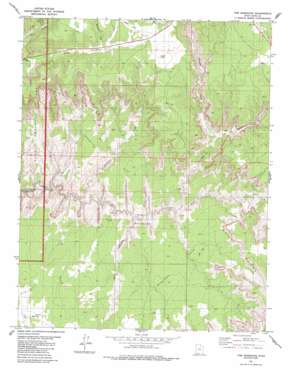 The Barracks USGS topographic map 37112b7