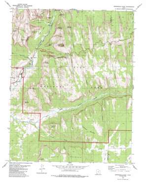 Springdale East USGS topographic map 37112b8