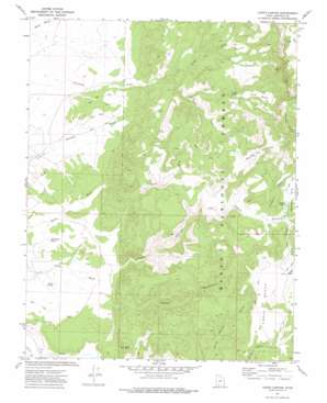 Casto Canyon USGS topographic map 37112g3