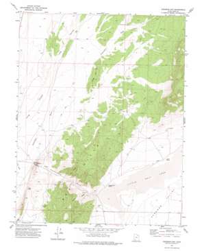 Parowan Gap USGS topographic map 37112h8