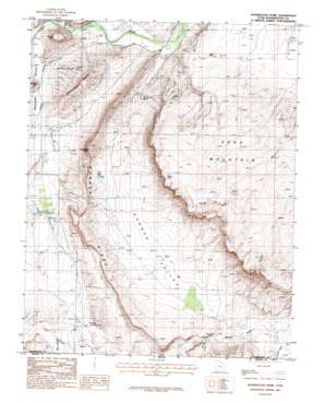 Washington Dome USGS topographic map 37113a4