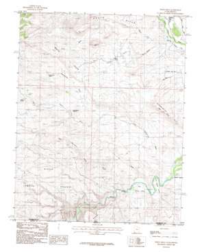 White Hills topo map