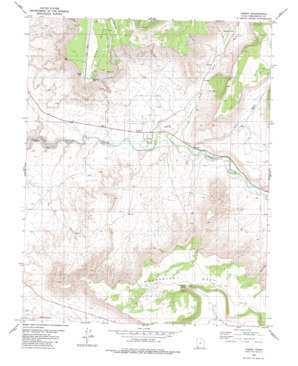 Virgin USGS topographic map 37113b2
