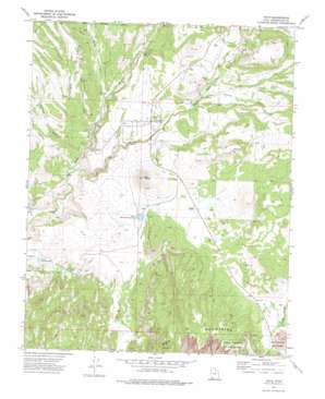 Veyo USGS topographic map 37113c6