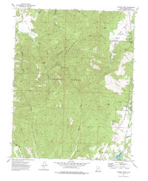 Central West topo map