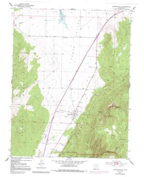 Kanarraville USGS topographic map 37113e2
