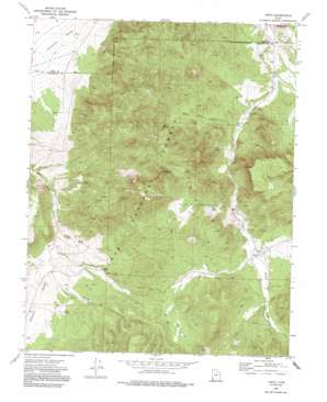 Pinto USGS topographic map 37113e5