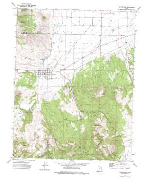 Enterprise USGS topographic map 37113e6
