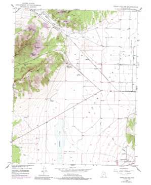 Cedar City NW USGS topographic map 37113f2
