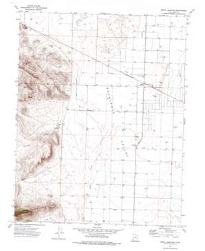 Beryl Junction USGS topographic map 37113f6