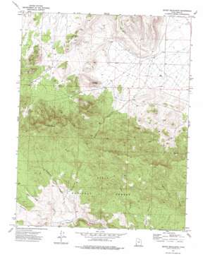 Mount Escalante USGS topographic map 37113f8