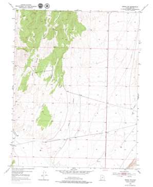 Enoch NE USGS topographic map 37113h1