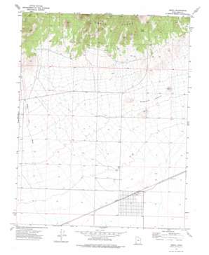 Beryl USGS topographic map 37113h6