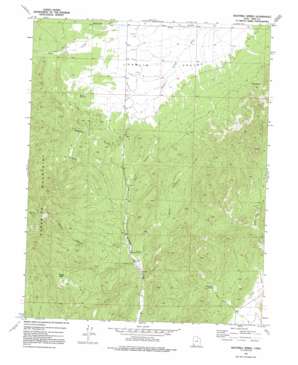 Eightmile Spring USGS topographic map 37113h8
