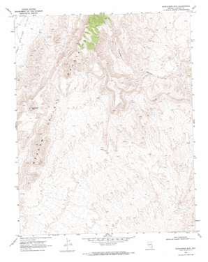 Sunflower Mountain USGS topographic map 37114a6