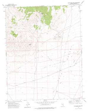 Blue Nose Peak USGS topographic map 37114b3