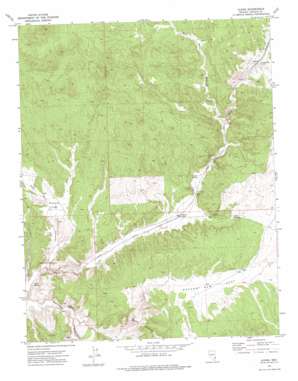 Acoma USGS topographic map 37114e2