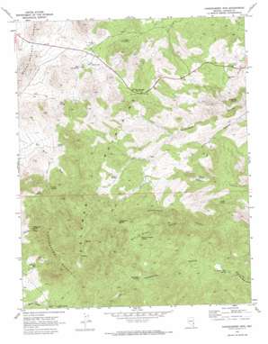 Chokecherry Mountain USGS topographic map 37114e6