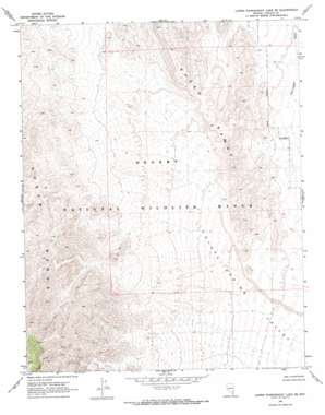 Pahranagat Range USGS topographic map 37115a1