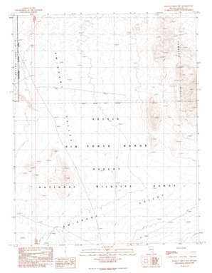 Fallout Hills Nw topo map