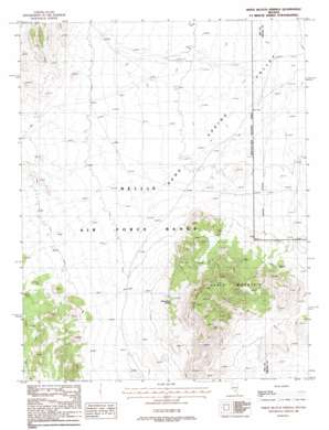 White Blotch Springs USGS topographic map 37115e8