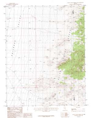 Quinn Canyon Springs Nw USGS topographic map 37115h8