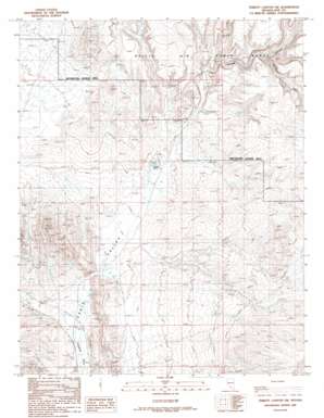 Thirsty Canyon SW USGS topographic map 37116a6