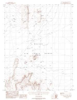 Gold Flat West topo map