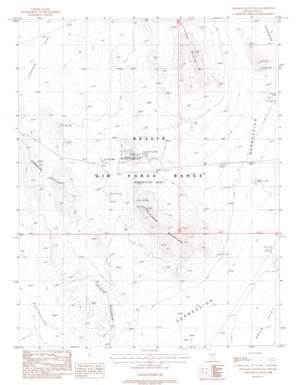 Triangle Mountain USGS topographic map 37116e5