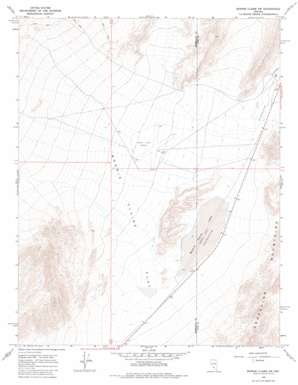 Bonnie Claire NW USGS topographic map 37117b2