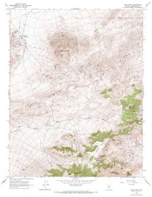 Gold Point topo map