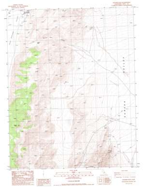 Soldier Pass topo map