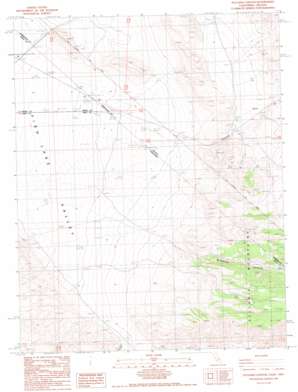 Sylvania Mountains USGS topographic map 37117d7