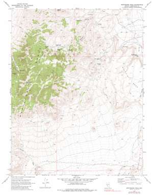 Montezuma Peak USGS topographic map 37117f3