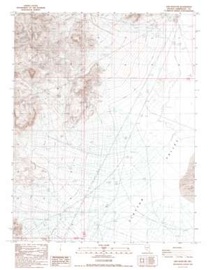 Lida Wash NW USGS topographic map 37117f6
