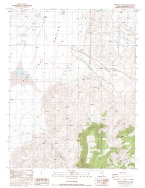 Rhyolite Ridge SW USGS topographic map 37117g8