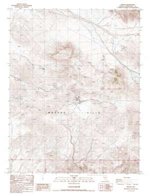 Weepah USGS topographic map 37117h5