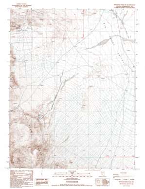Silver Peak USGS topographic map 37117h7