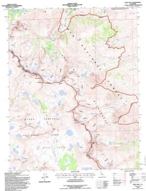 Split Mountain USGS topographic map 37118a4