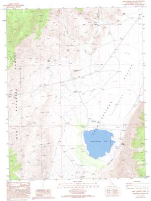 Deep Springs Lake topo map