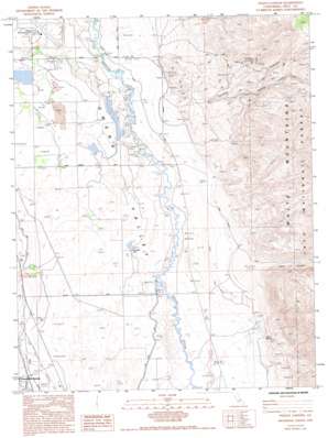 Poleta Canyon USGS topographic map 37118c3