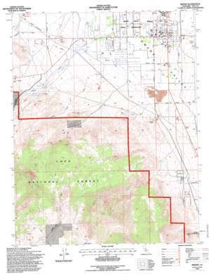 Bishop USGS topographic map 37118c4
