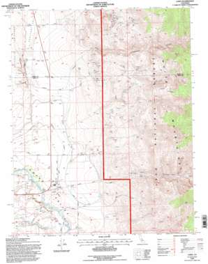 Laws topo map