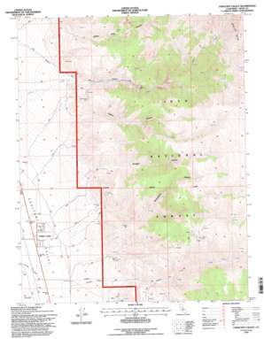 Chalfant Valley USGS topographic map 37118e3