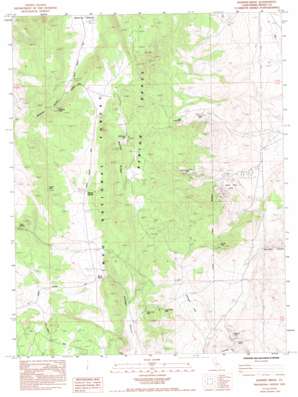 Banner Ridge USGS topographic map 37118f5