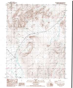 Volcanic Hills East USGS topographic map 37118h1